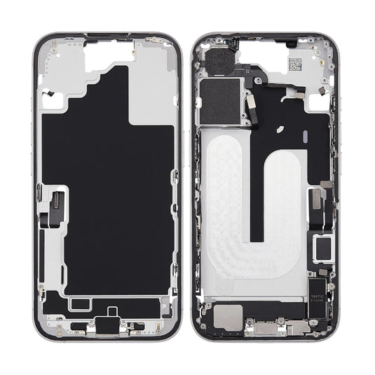 [With Built-in Parts] Apple iPhone 16 - Middle Housing Frame with Photo Capture Button