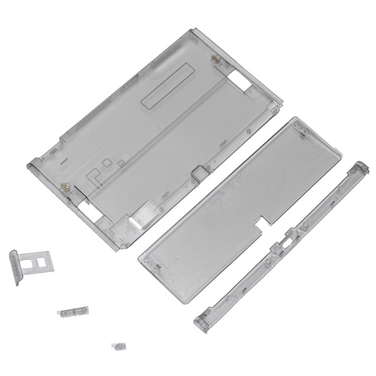 Nintendo Switch OLED Back Cover transparent mod replacement shell DIY customization kit. - Polar Tech Australia