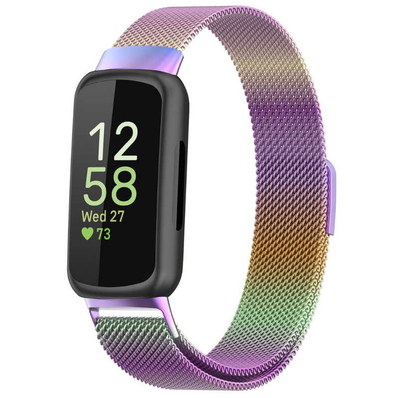 Cargue la imagen en el visor de la galería, Fitbit Inspire 3 – Milanese Stainless Steel Band
