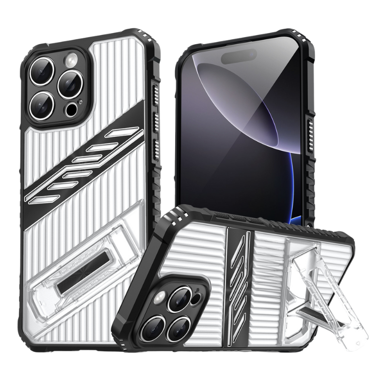 Cargue la imagen en el visor de la galería, [Built-in Invisibla Bracket] Apple iPhone 16e Transparent Shockproof Protective Case - Polar Tech Australia
