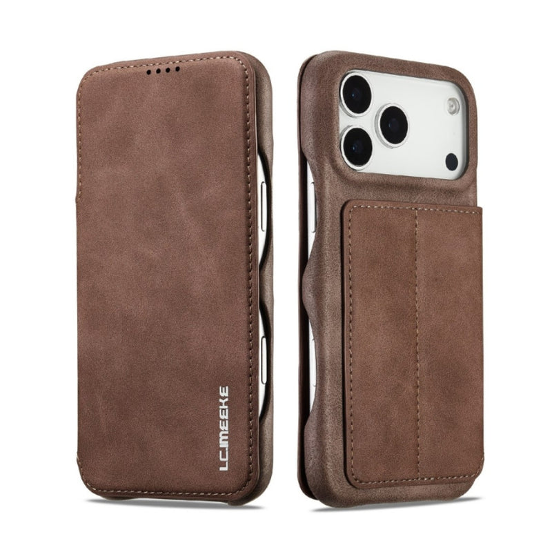 Chargez l'image dans la visionneuse de la galerie, Apple iPhone 18 Pro Max - LC.IMEEKE Hon Ancient Series Flip Leather Phone Case
