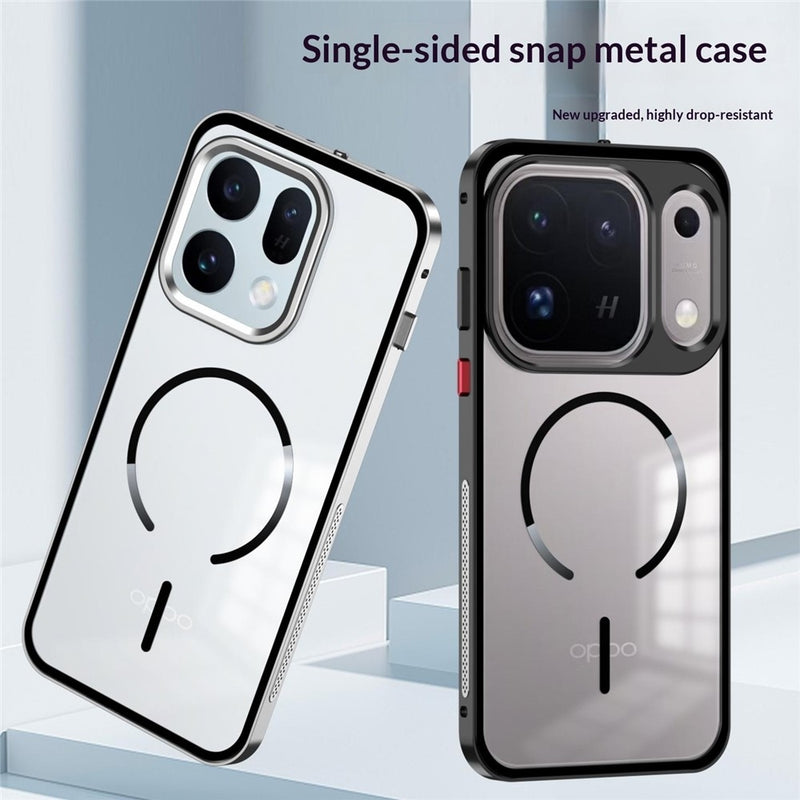 Load image into Gallery viewer, OPPO Find X10 - Magnetic Aluminium Alloy Matte Phone Case
