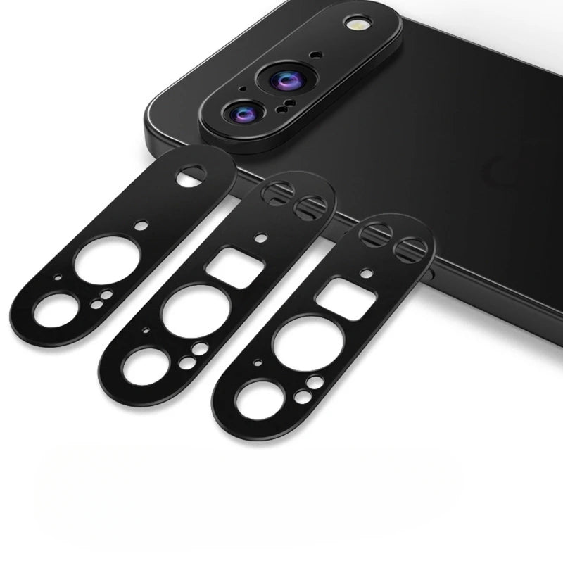 Load image into Gallery viewer, Google Pixel 9 / Pixel 9 Pro / Pixel 9 Pro XL - Metal Sticker Back Rear Camera Lens Glass Protector - Polar Tech Australia

