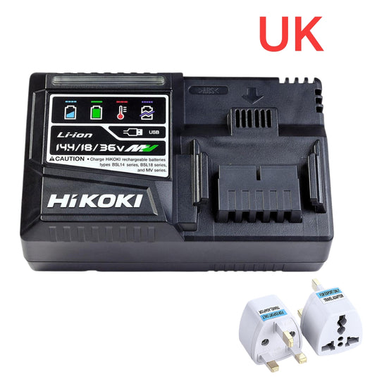 [UC 18YSL3][14.4V~18V-8.0A] Genuine Original Hitachi / Hikoki Fast Charger Electrical Tool Li-ion Battery - Replacement Charger - Polar Tech Australia