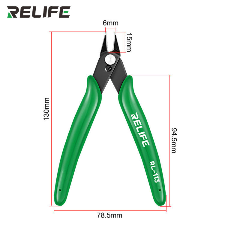 Cargue la imagen en el visor de la galería, [RL-113] RELIFE Precision Diagonal Pliers - Polar Tech Australia
