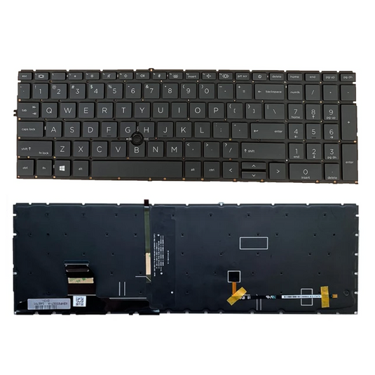 HP 850 855 750 755 G7 G8 HSN-I41C-5 Zbook Firefly 15 Series - Laptop Keyboard With Back Light US Layout - Polar Tech Australia