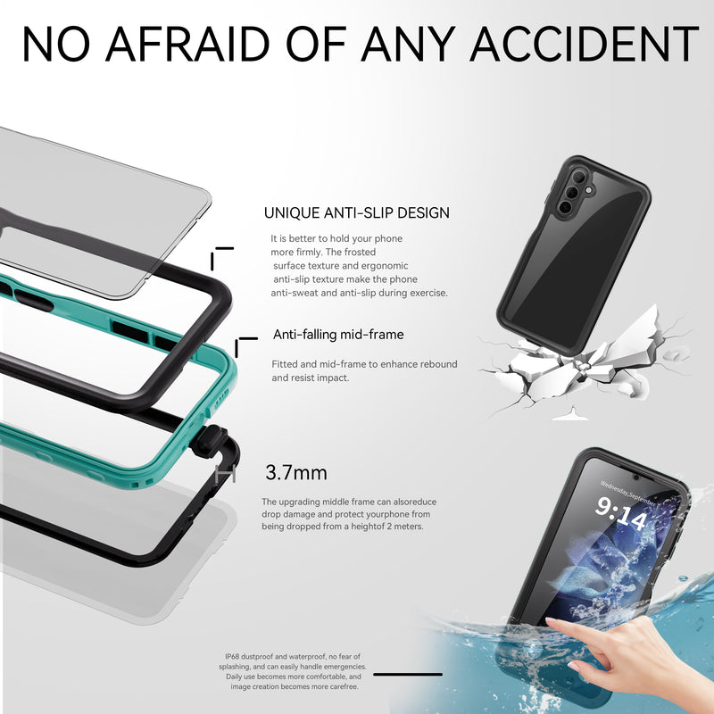 Load image into Gallery viewer, [A Series] Samsung Galaxy A16 4G / 5G (SM-A165 / SM-A166) Series - Redpepper IP68 Waterproof Heavy Duty Tough Armor Case - Polar Tech Australia
