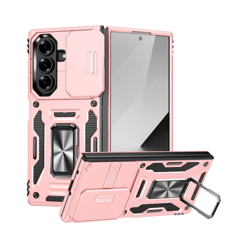 Cargue la imagen en el visor de la galería, Samsung Galaxy Z Fold7 5G - Armor PC + TPU Camera Shield Phone Case
