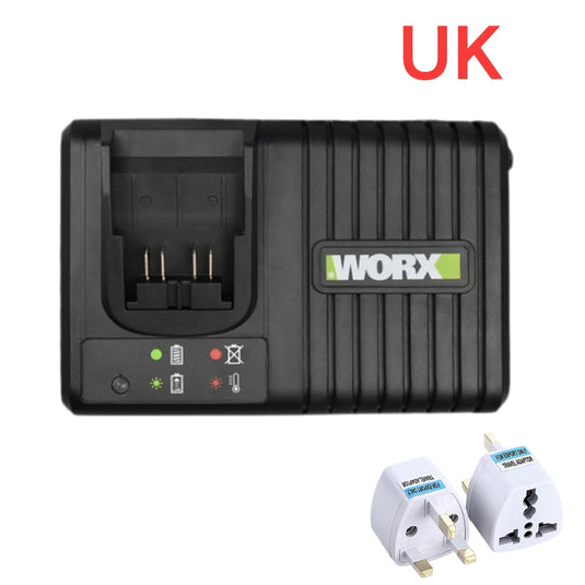 [WA3922][14.4~20V-6.0A] Genuine Original Worx Fast Charger Electrical Tool Li-ion Battery - Replacement Charger - Polar Tech Australia