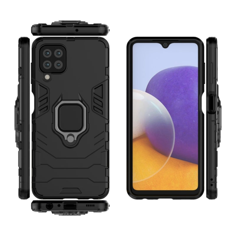 Load image into Gallery viewer, Samsung Galaxy A22 5G (SM-A226) - Heavy Duty Armor Case With Ring Holder Stand
