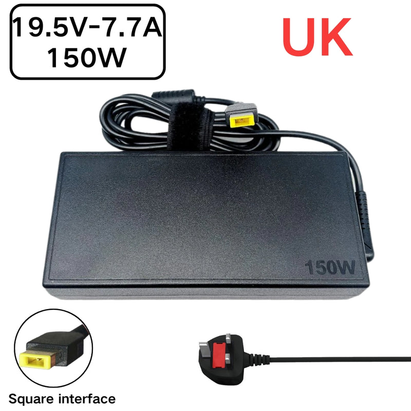 Load image into Gallery viewer, [19.5V-7.7A/150W][Yellow Square] Lenovo Yoga AIO 7-27ARH6 IdeaCentre AIO 5-24IOB6 AC Power Supply Adapter Charger - Polar Tech Australia
