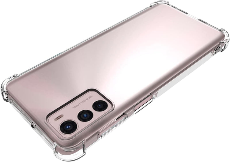 Chargez l&#39;image dans la visionneuse de la galerie, Motorola Moto G42 - AirPillow Cushion Transparent Soft Clear TPU Four Corners Protective Case - Polar Tech Australia
