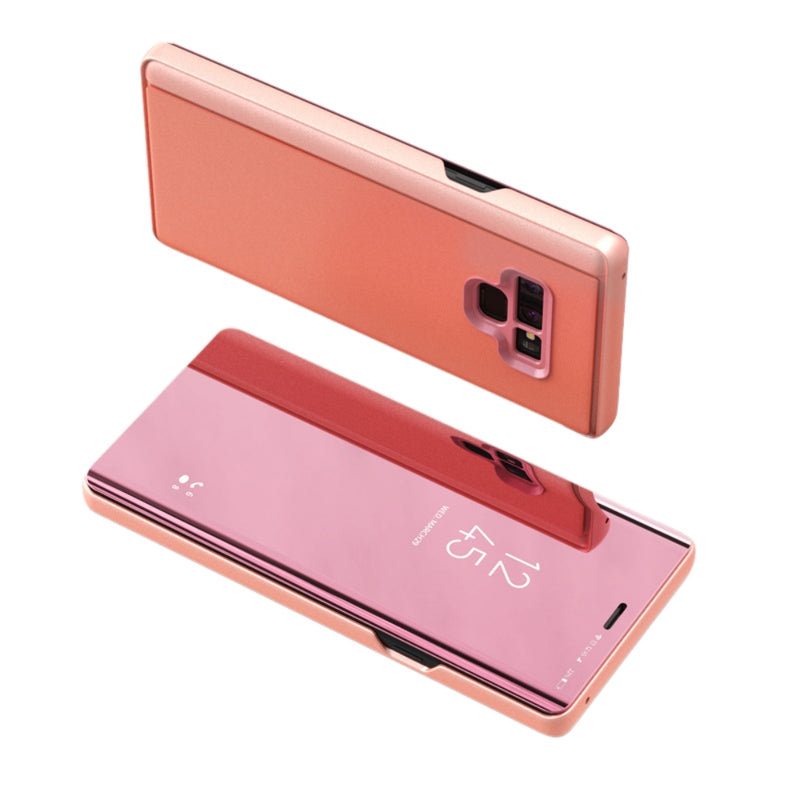 Load image into Gallery viewer, Samsung Galaxy Note 9 (SM-N960) - Mirror Clear View Horizontal Flip PU Leather Case
