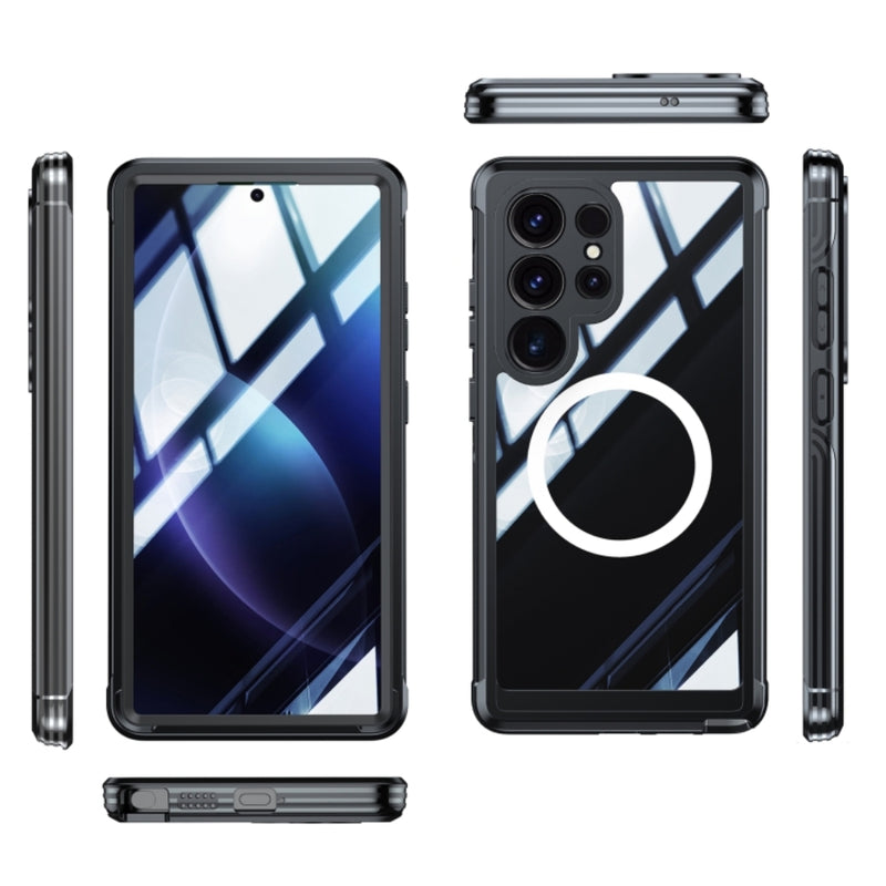 Load image into Gallery viewer, Samsung galaxy S24 Plus 5G (SM-S926) - Tempered Glass MagSafe Phone Case
