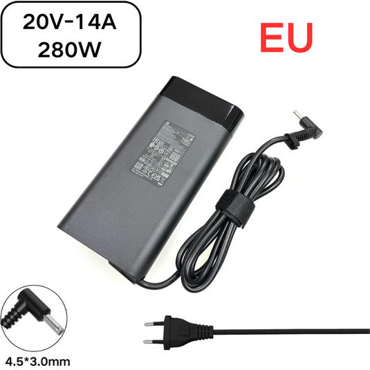 [20V-14A/280W][4.5x3.0] HP Omen 16.1 Gaming Laptop AC power Supply Adapter Charger - Polar Tech Australia