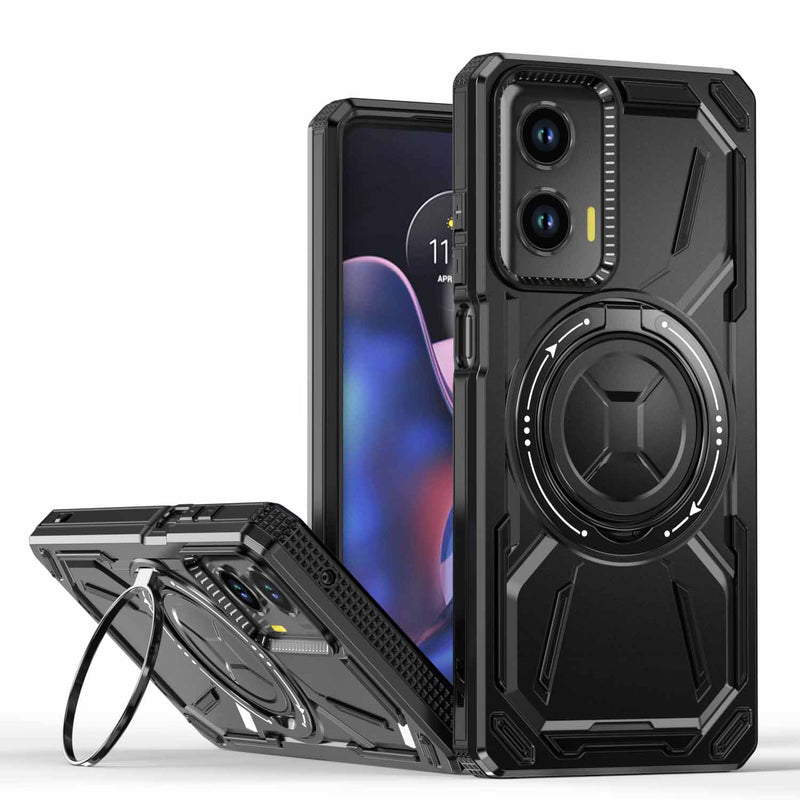 Load image into Gallery viewer, [Built-in ring bracket] Motorola Moto Edge 50 Ultra - Shield Shockproof Rugged Heavy Duty Case - Polar Tech Australia
