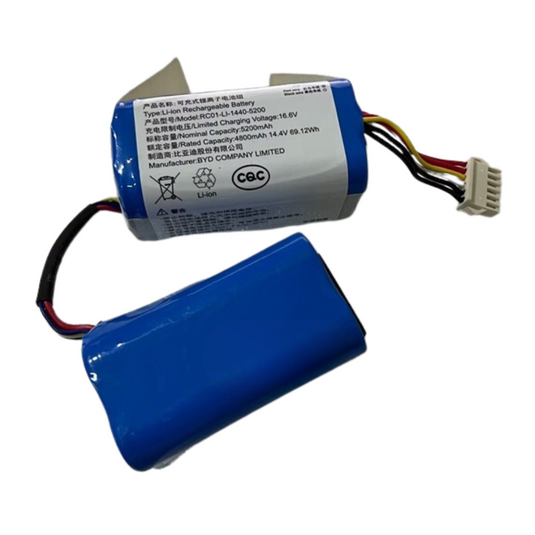 [RC01-L1-1440-5200] ECOVACS DVX45 N9 N9+ Series Robot Vacuum Replacement Battery - Polar Tech Australia