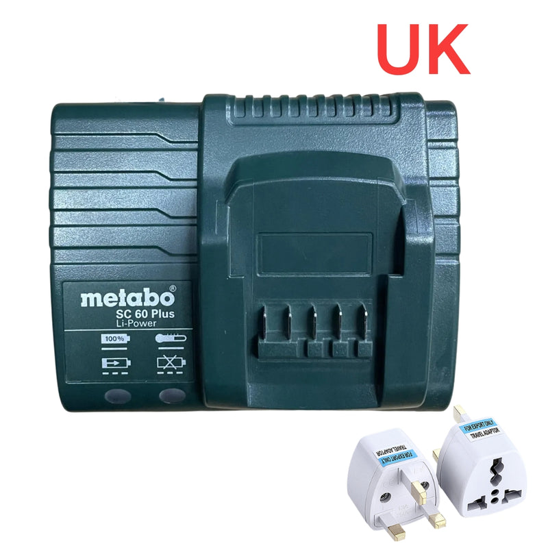 Cargue la imagen en el visor de la galería, [SC 60 Plus][10.8V-2.6A] Genuine Original Metabo Fast Charger Electrical Tool Li-ion Battery - Replacement Charger - Polar Tech Australia
