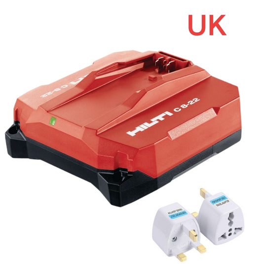 [C 8-22][22V-18A] Genuine Original Hilti Fast Charger Electrical Tool Li-ion Battery - Replacement Charger - Polar Tech Australia