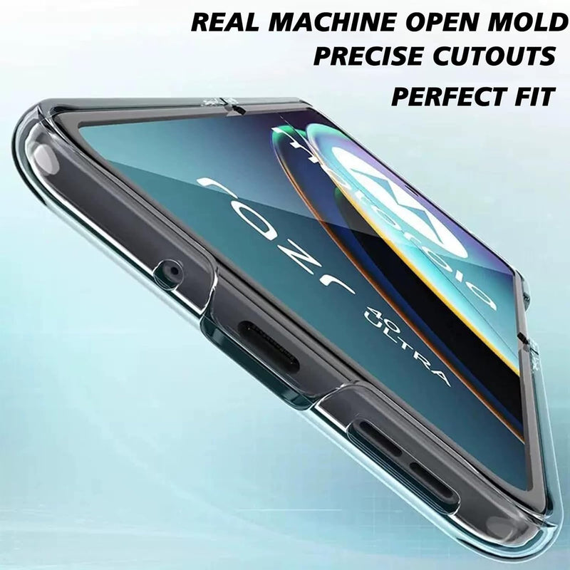 Load image into Gallery viewer, Motorola Moto Razr 40 Ultra - AirPillow Cushion Transparent Soft Clear TPU Shockproof Case - Polar Tech Australia
