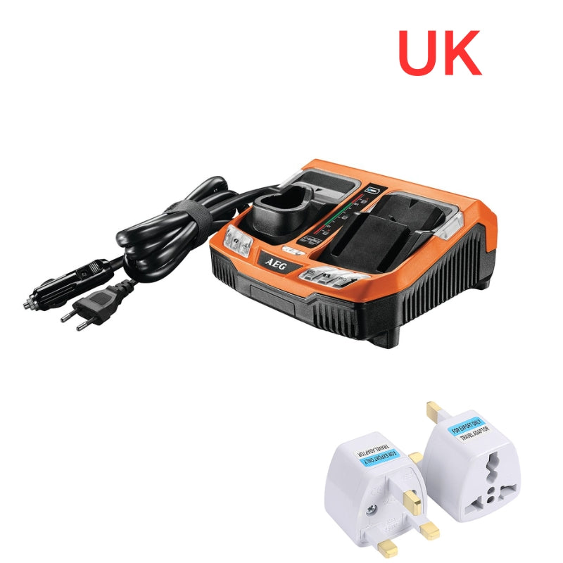 Load image into Gallery viewer, [BLK1218] Genuine Original AEG Dual Port Fast Charger Electrical Tool Li-ion Battery - Replacement Charger - Polar Tech Australia
