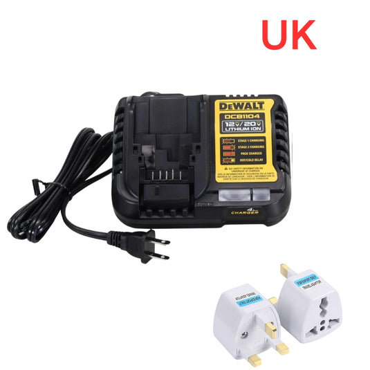 [DCB1104][12V~20V-4A] Genuine Original DeWalt Fast Charger Electrical Tool Li-ion Battery - Replacement Charger - Polar Tech Australia