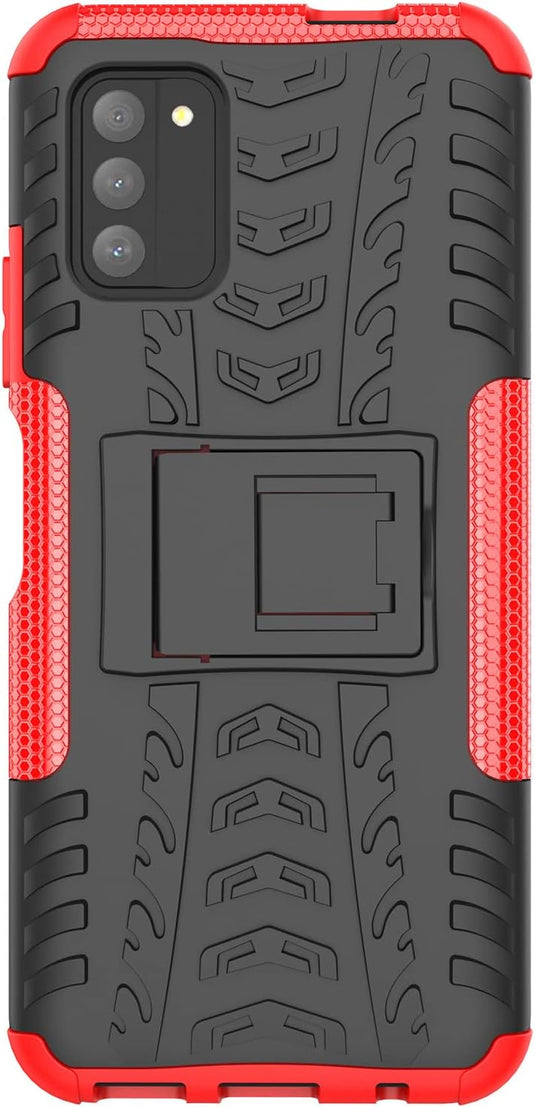 [Built-in Stand] Nokia G100 - Shield With Kickstand Hard PC Back Cover Soft TPU Dual Layer Protection Case - Polar Tech Australia