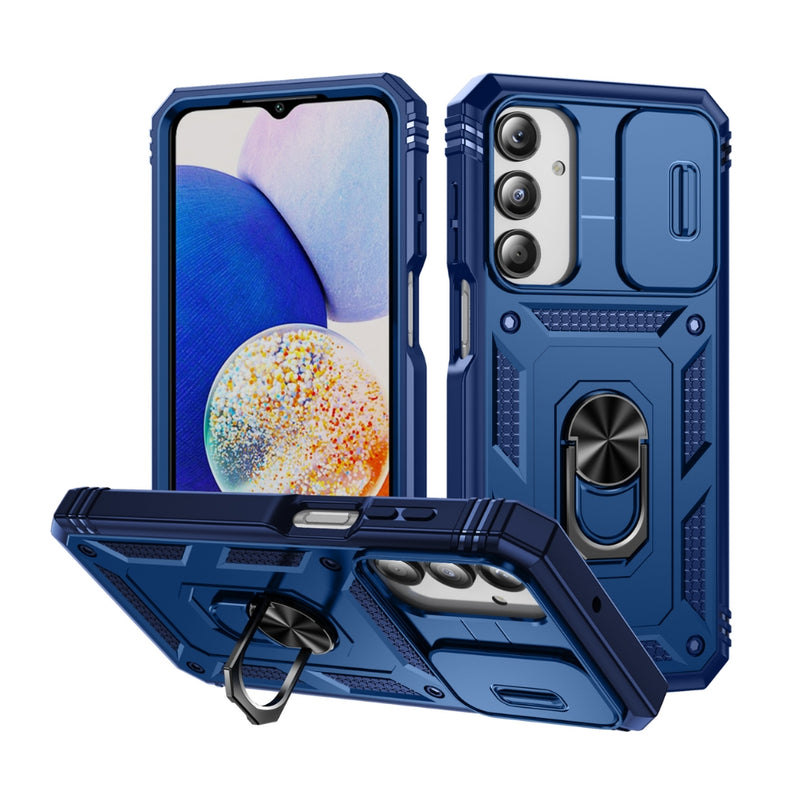 Chargez l&#39;image dans la visionneuse de la galerie, Samsung Galaxy A17 (SM-A176) - Sliding Camshield TPU + PC Phone Case with Holder
