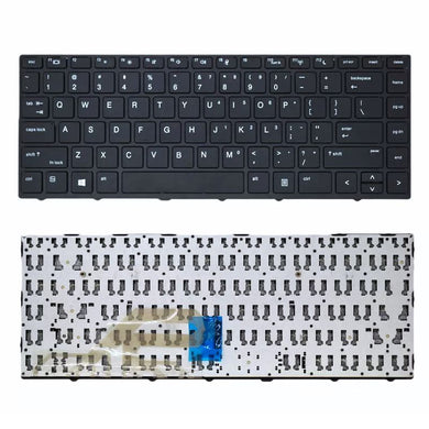 HP HSN-Q04C 06 08 ZHAN 66 Pro G1 640 645 G4 440 430 445 G5 Series - Laptop Keyboard With Back Light US Layout - Polar Tech Australia