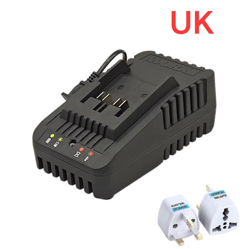 Cargue la imagen en el visor de la galería, [WA3924][20V-2.0A] Genuine Original Worx Fast Charger Electrical Tool Li-ion Battery - Replacement Charger - Polar Tech Australia
