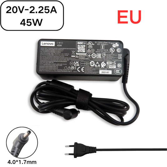 [20V-2.25A/45W][4.0x1.7] Lenovo IdeaPad Miix Chromebook Yoga Laptop AC Power Supply Adapter Charger - Polar Tech Australia