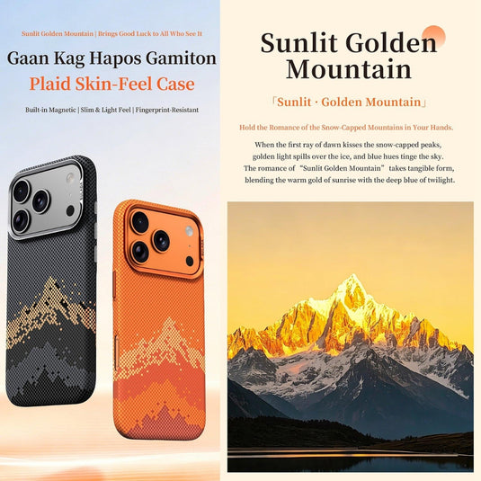 Apple iPhone 18 Pro - Kevlar Pixel Grid Texture Magnetic Phone Case