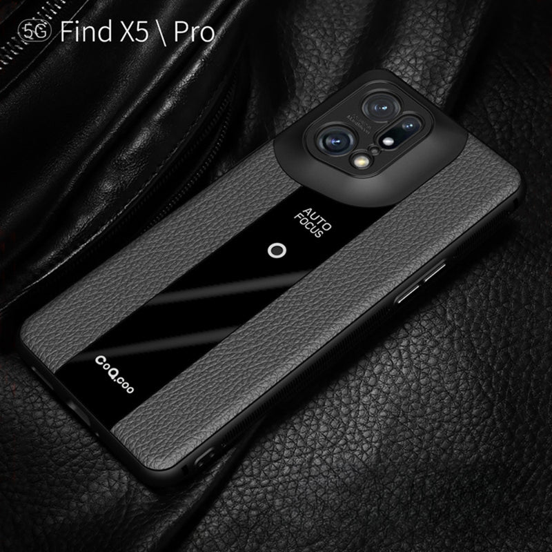 Load image into Gallery viewer, OPPO Find X5/Pro - Luxurious Litchi-Texture Silicone Protective Case - Polar Tech Australia
