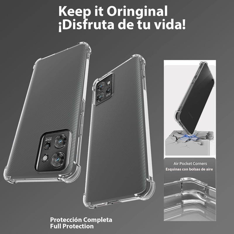 Chargez l&#39;image dans la visionneuse de la galerie, Motorola Moto ThinkPhone - AirPillow Cushion Transparent Soft Clear TPU Four Corners Protective Case - Polar Tech Australia
