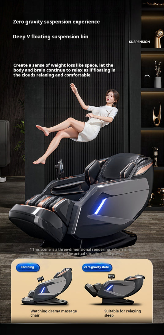 [M8 Max][Voice Control][AI Version] Luxury iMassage 9D Full-body Multi-function Zero-Gravity Large Massage Chair
