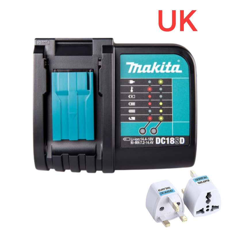 Cargue la imagen en el visor de la galería, [DC18SD][7.2V~18V-2.6A] Genuine Original Makita Fast Charger Electrical Tool Li-ion Battery - Replacement Charger - Polar Tech Australia
