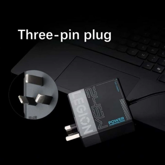 [20V-12.25A/245W][Slim Tip][Slim GaN] Lenovo Legion Pro 5 16IAX10 / Legion 5 15IRX10 / LOQ 17IRX10 2025 Gaming Series - Laptop AC Power Supply Adapter Charger