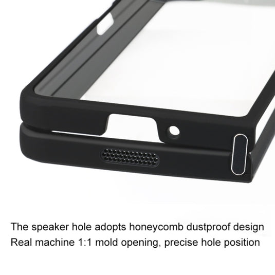 Samsung Galaxy Z Fold 6 (SM-F956) - Frosted TPU + Transparent PC Phone Case