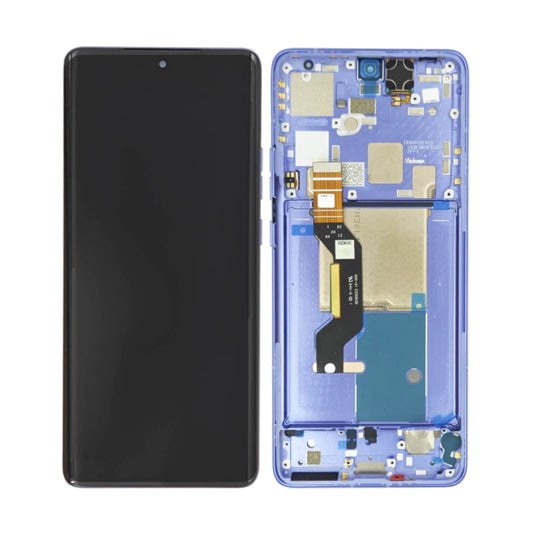 [With Frame] Motorola Moto Edge 50 Pro - AMOLED LCD Display Touch Digitizer Screen Assembly