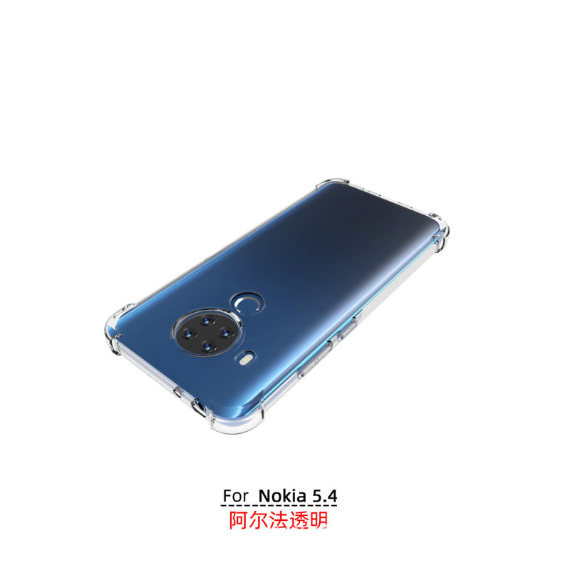 Chargez l&#39;image dans la visionneuse de la galerie, Nokia 5.4 - AirPillow Cushion Transparent Soft Clear TPU Four Corners Protective Case - Polar Tech Australia
