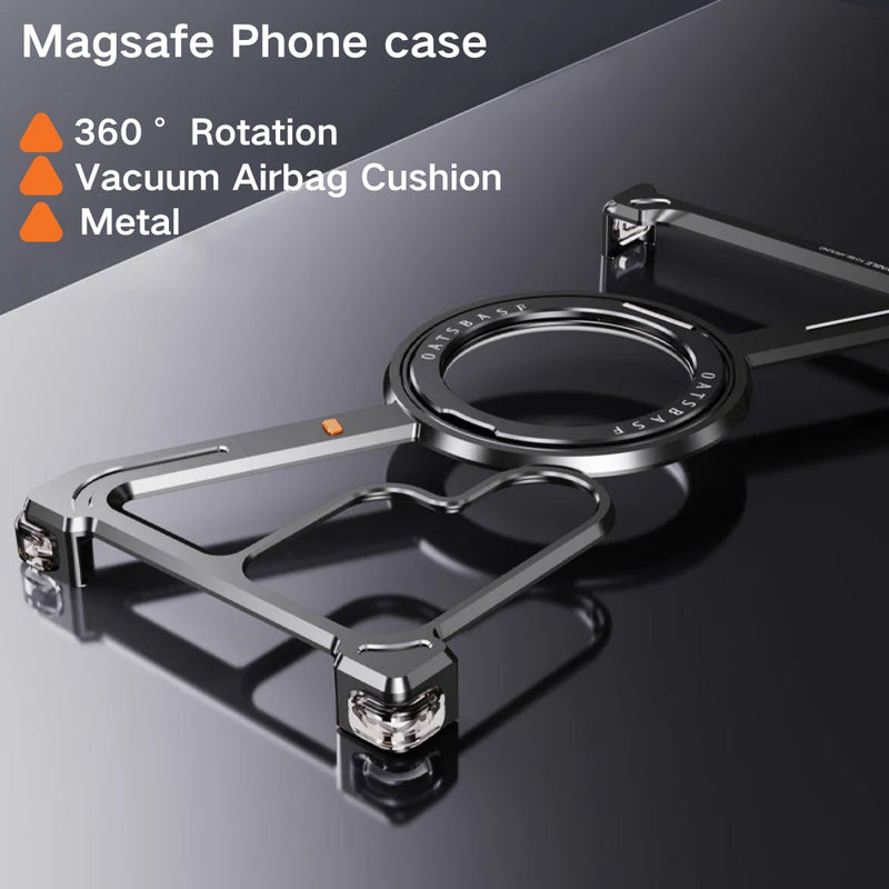Load image into Gallery viewer, [Z-type metal bracket shell] Samsung Galaxy S24/Plus/Ultra - Magsafe Magnetic Phone Case - i-Station Mobile Phone &amp; Electronic Device Repair and Accessories
