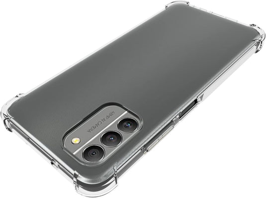Nokia G400 - AirPillow Cushion Transparent Soft Clear TPU Four Corners Protective Case - Polar Tech Australia