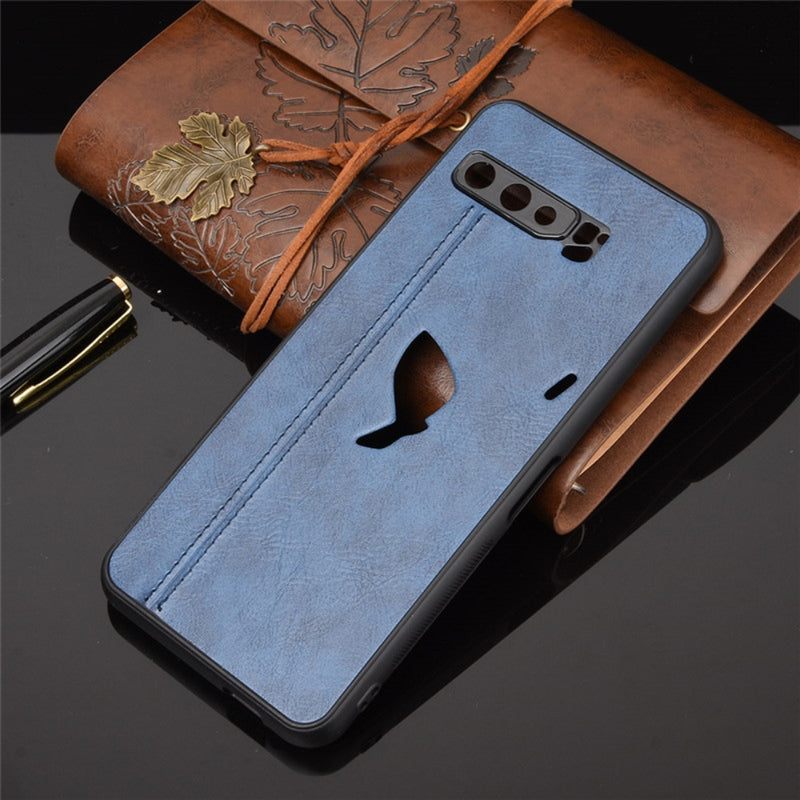 Cargue la imagen en el visor de la galería, Asus ROG Phone 3 - Luxury PU Leather Shockproof Case
