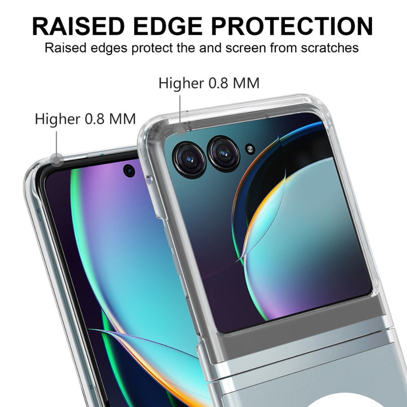 Load image into Gallery viewer, Motorola Razr 50/Ultra - Scratchproof PC Transparent MagSafe Phone Case - Polar Tech Australia
