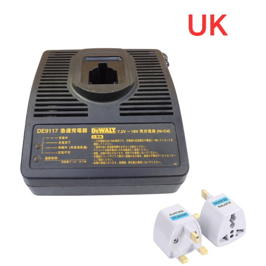[DE9117][7.2V~18V-7A] Genuine Original DeWalt Fast Charger Electrical Tool Li-ion Battery - Replacement Charger - Polar Tech Australia