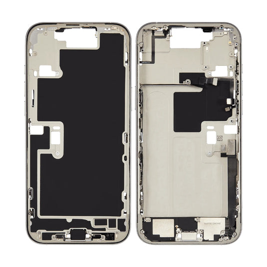 [With Built-in Parts] Apple iPhone 16 Pro Max - Middle Housing Frame with Photo Capture Button