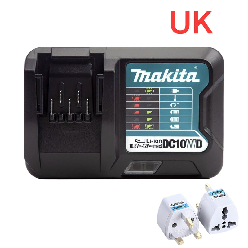 Chargez l&#39;image dans la visionneuse de la galerie, [DC10WD][10.8V~12V-2.0A] Genuine Original Makita Fast Charger Electrical Tool Li-ion Battery - Replacement Charger - Polar Tech Australia
