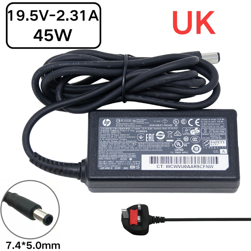 Load image into Gallery viewer, [19.5V-2.31A/45W][7.4x5.0] HP t310 All-in-One Zero Client Laptop AC Power Supply Adapter Charger - Polar Tech Australia
