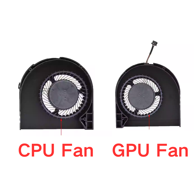 Load image into Gallery viewer, Dell Precision 7550 i7-10850H Gen 10 T1000 T2000 Series - Laptop CPU &amp; GPU Cooling Fan Cooler With Heatsink - Polar Tech Australia
