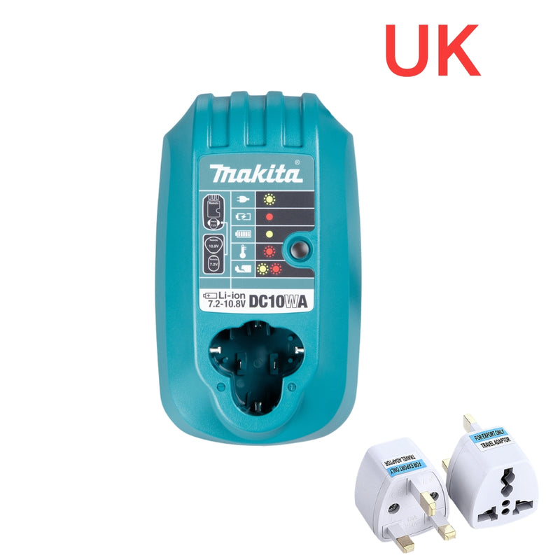 Cargue la imagen en el visor de la galería, [DC10WA][7.2V~10.8V-2.4A] Genuine Original Makita Fast Charger Electrical Tool Li-ion Battery - Replacement Charger - Polar Tech Australia
